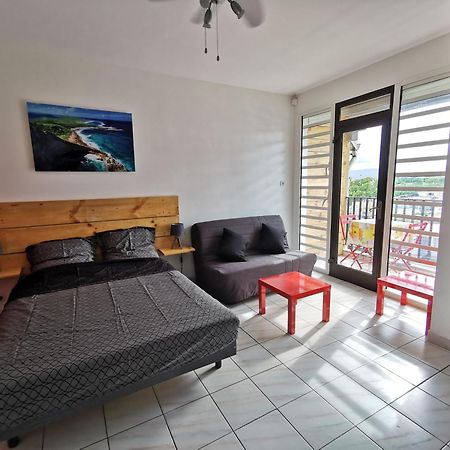 Appartement Vue Mer Et Montagne A 100M De La Plage Le Gosier  Bagian luar foto